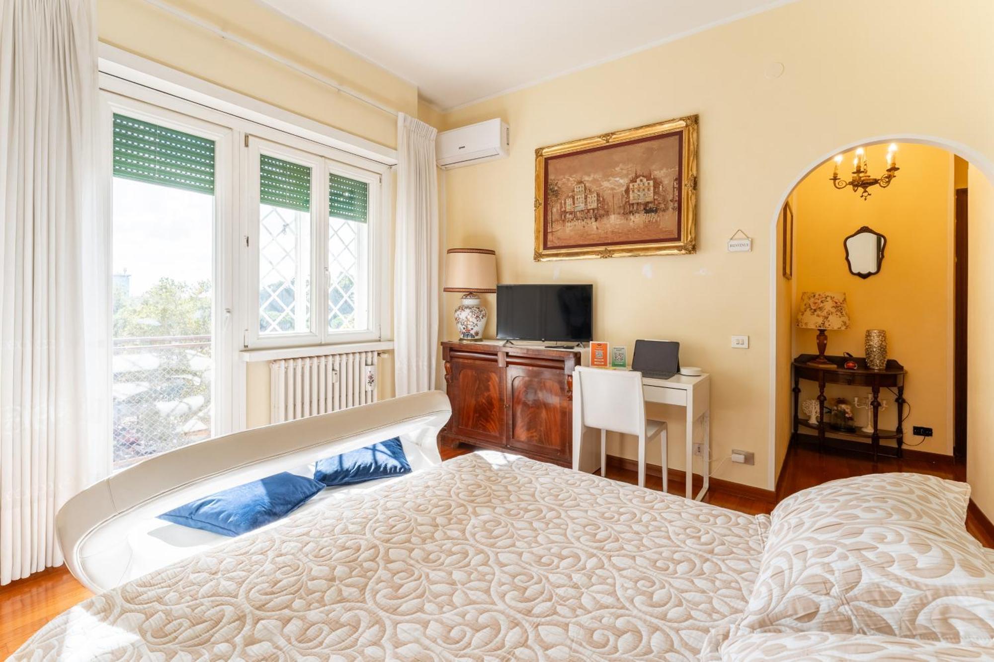 Hotel Colombo Penthouse Wi Fi Netflix Ac Roma Exterior foto